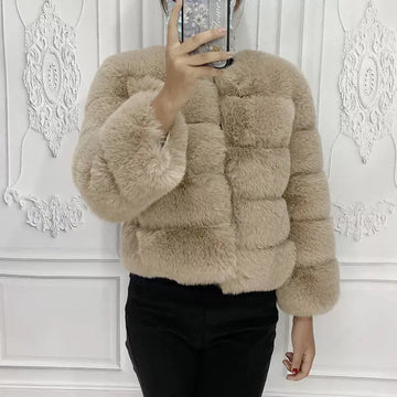 Faux Fur Jacket Clementine Lea's boutique